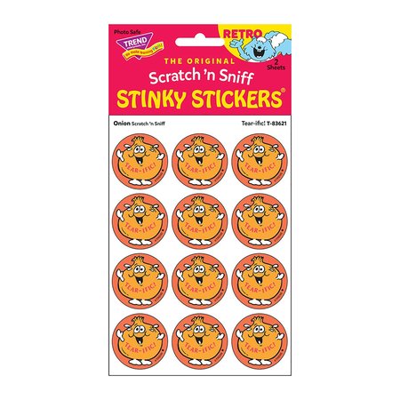 Trend Tear-ific/Onion Scented Stickers, 144PK T83621
